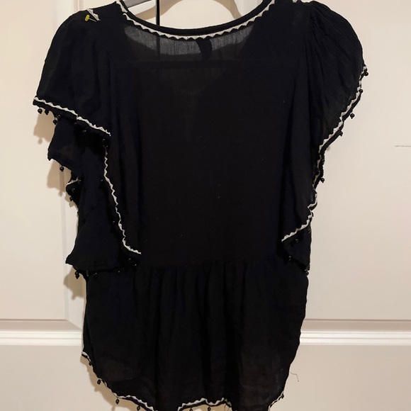 Beaded fringe blouse - Picture 2 of 2